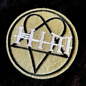 Him Band Heartagram patch.